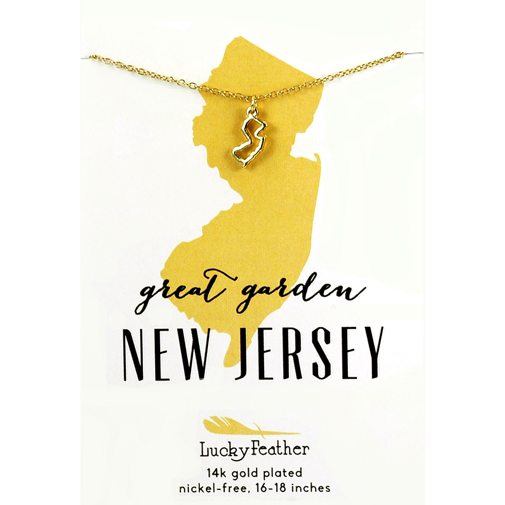 State Necklace: New Jersey