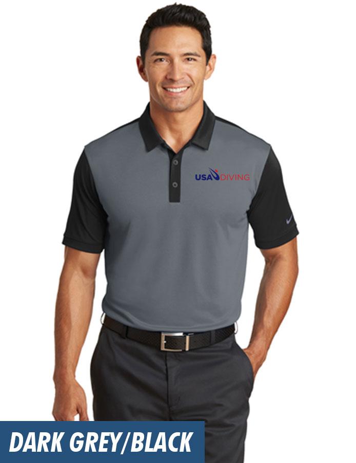 men's dri-fit colorblock polo shirt