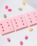 プチフルーツピアス Earrings pink-rocket 