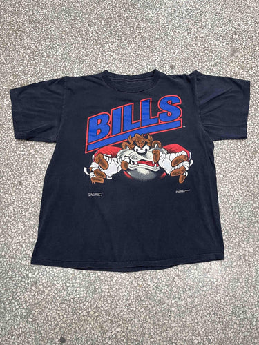 Buffalo Bills Vintage 1994 Taz Faded Blue – ABC Vintage