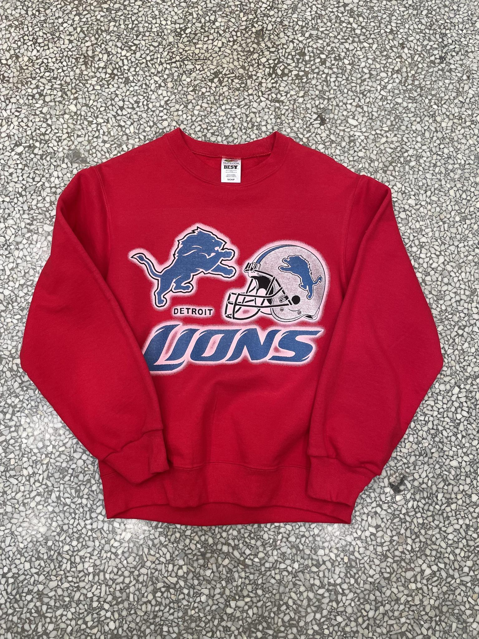 detroit lions crew neck