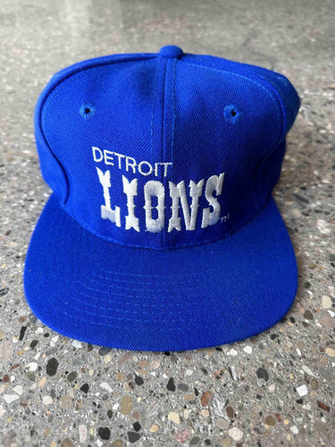 Detroit Lions Vintage Classic Snapback Royal Blue – ABC Vintage