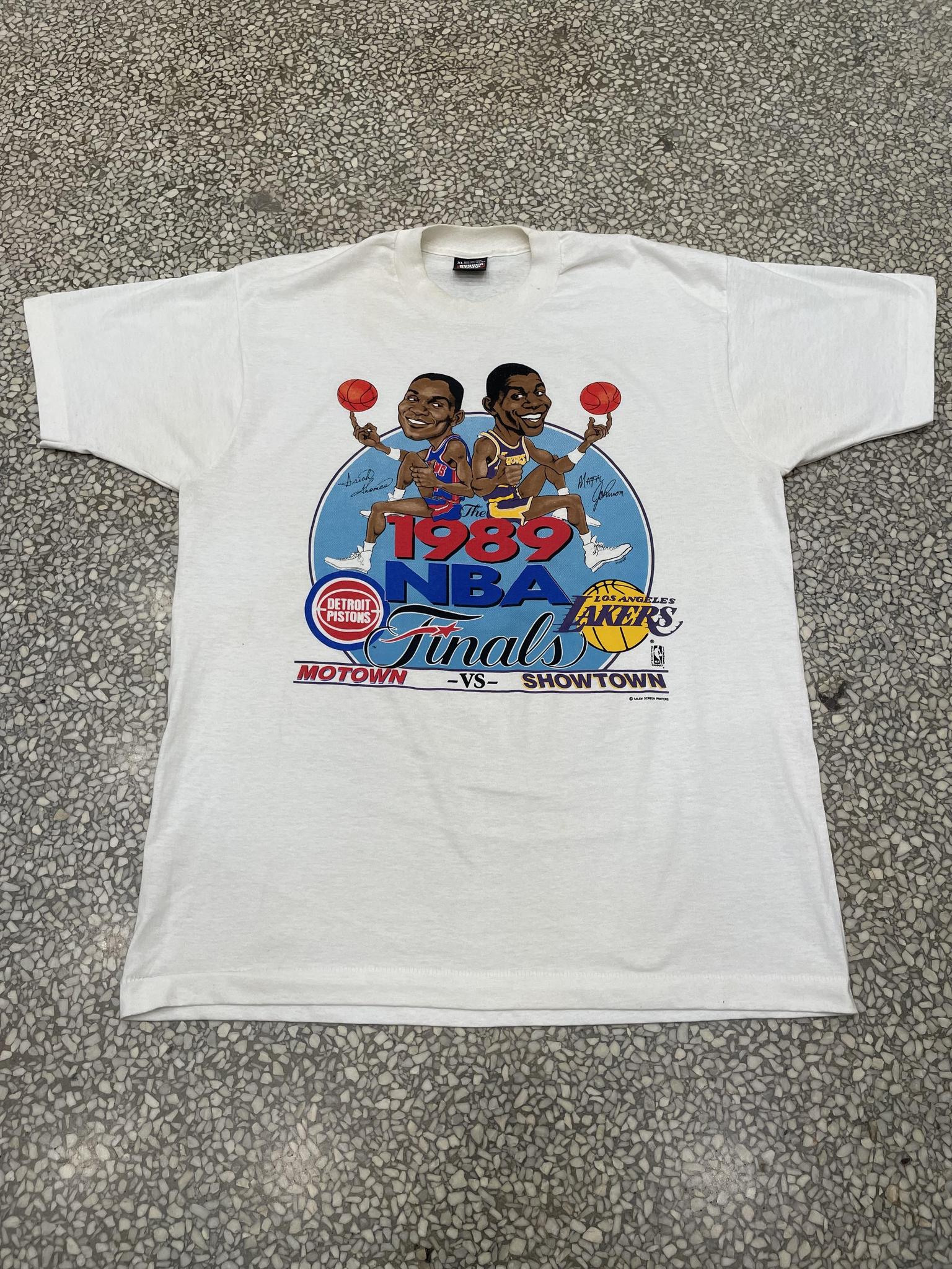 Detroit Pistons Vintage 1989 NBA Finals: Motown vs Showtown