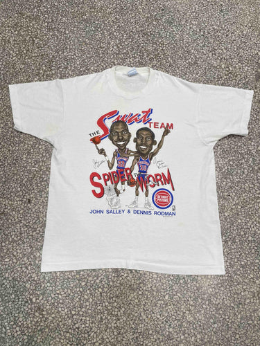 Detroit Pistons Vintage 1989 SWAT Team: Dennis Worm Rodman & John Spid –  ABC Vintage