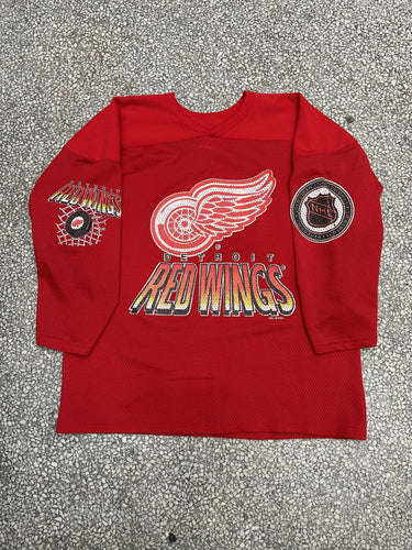 CustomCat Detroit Red Wings Octopus Retro NHL Hoodie White / 2XL