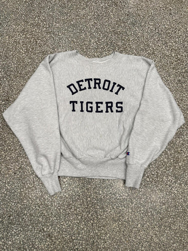 Detroit Tigers Nike Vintage 90s Hoodie Grey