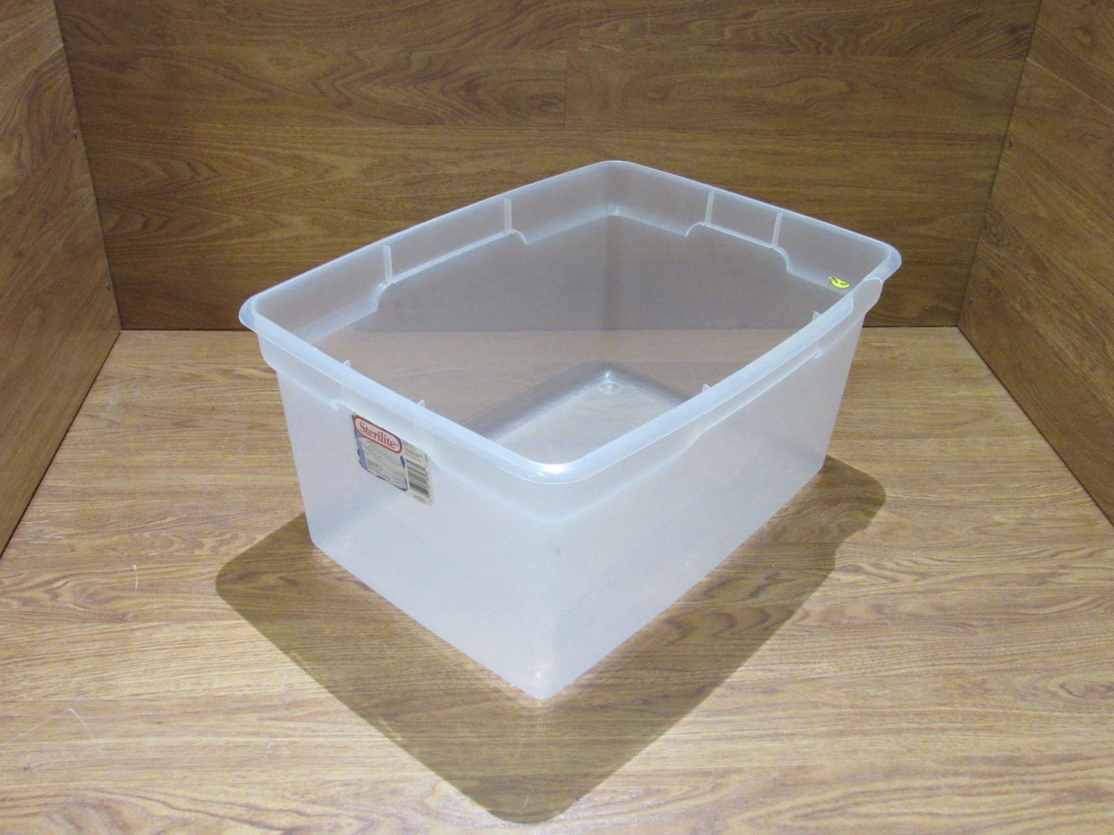 Sterilite Storage Box Plastic Cover - Blue - 58 qt