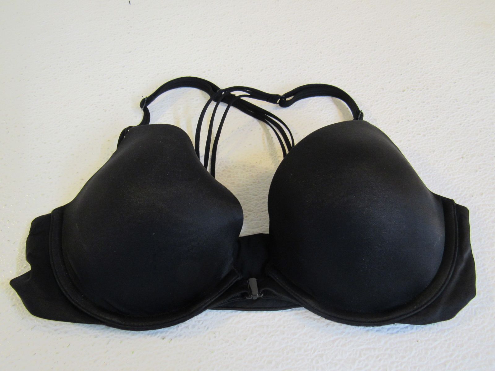 Victoria's Secret Push-Up Bra Sexy Illusions Black Adjustable Smoothing Lift