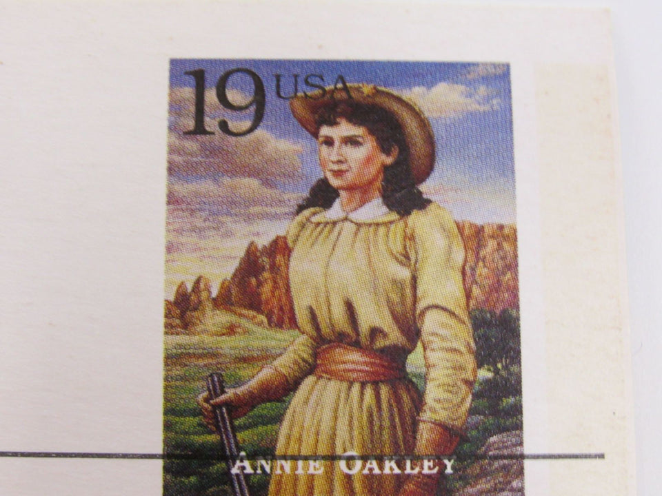 USPS Scott UX181 19c Annie Oakley First Day of Issue Postal Card | Jakemart