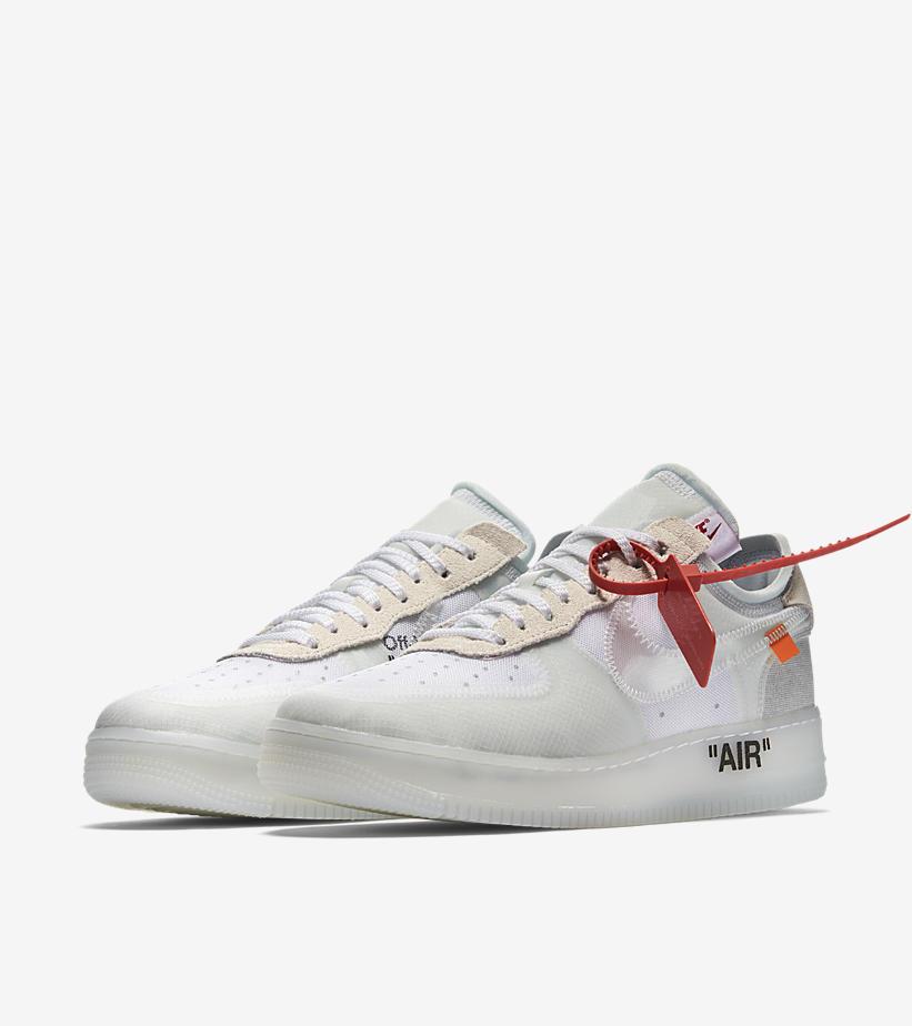 the 10 nike air force 1 off white