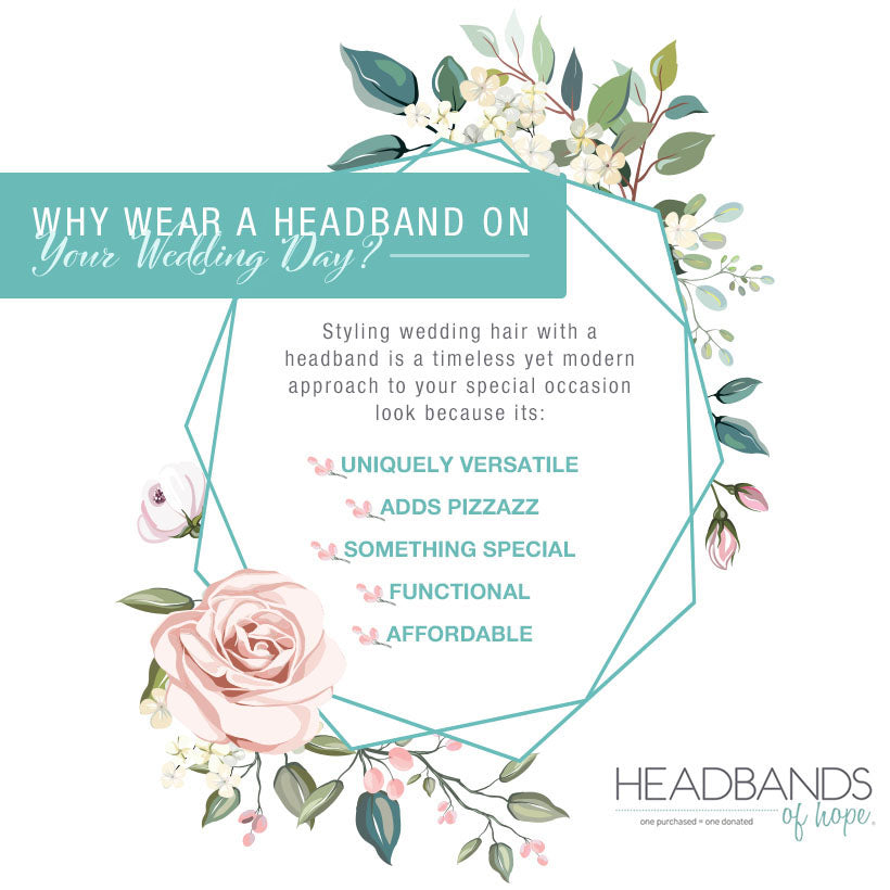 why wear a headband on your wedding day
