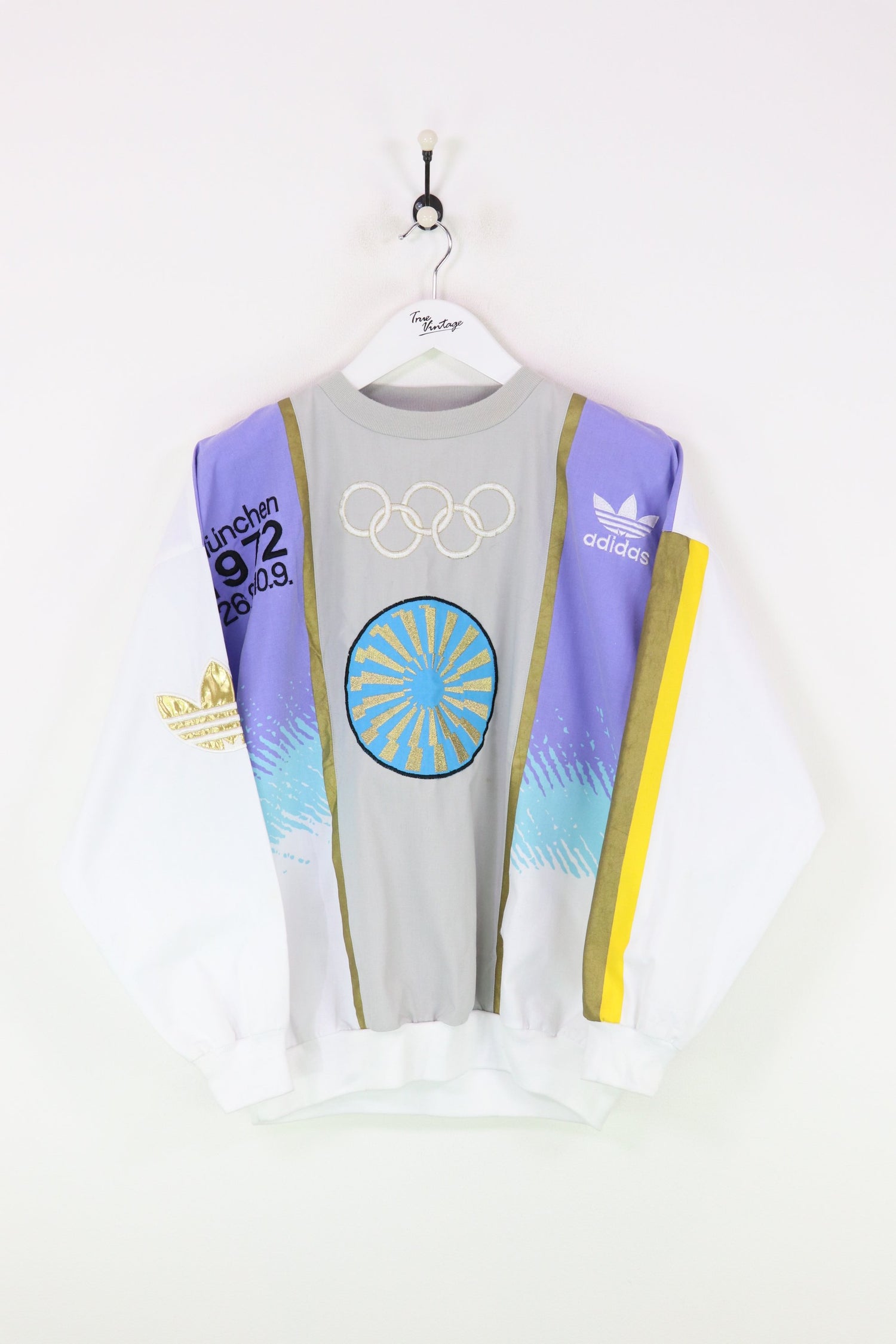 crítico colateral Disciplina Adidas Stockholm Olympics Sweatshirt Medium – True Vintage