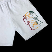 Load image into Gallery viewer, Wear Garson Rasta White Shorts