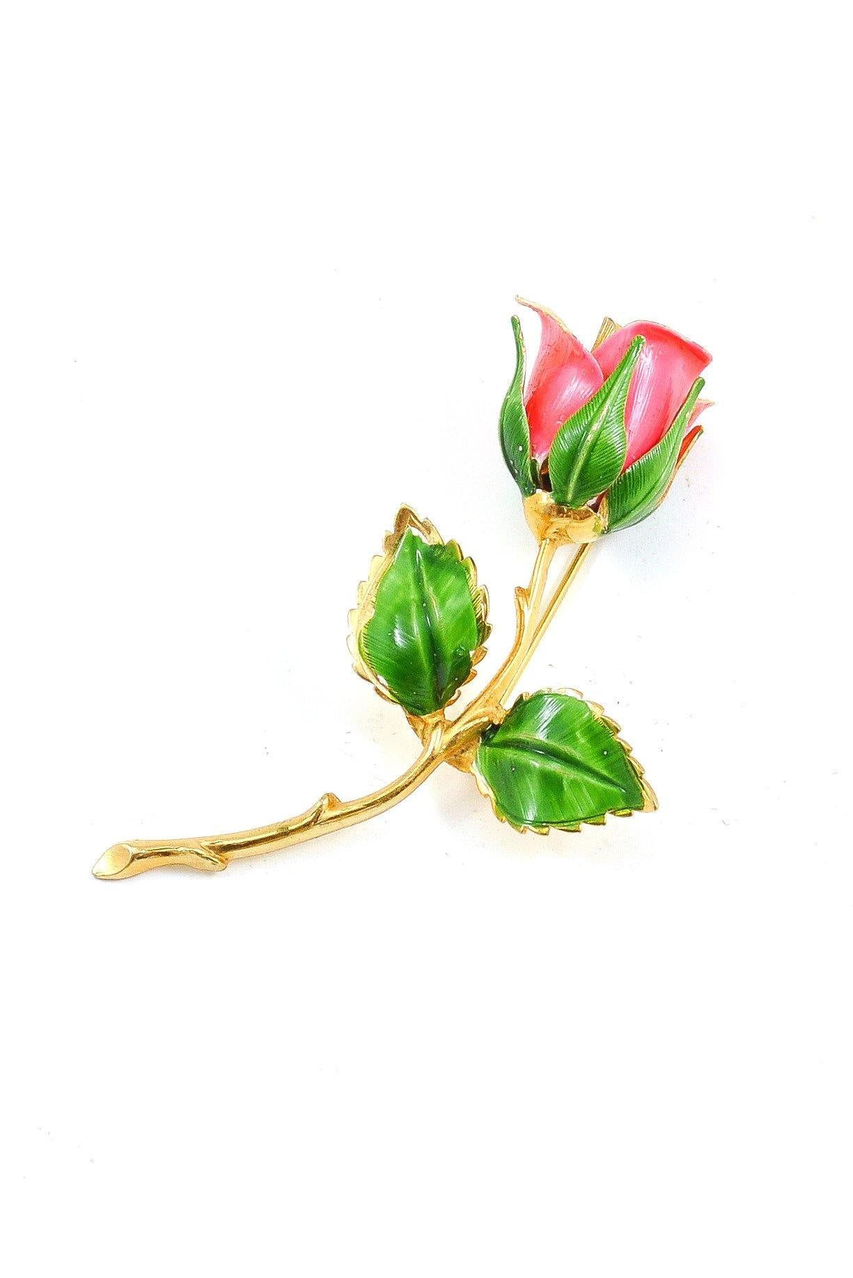 rose brooch