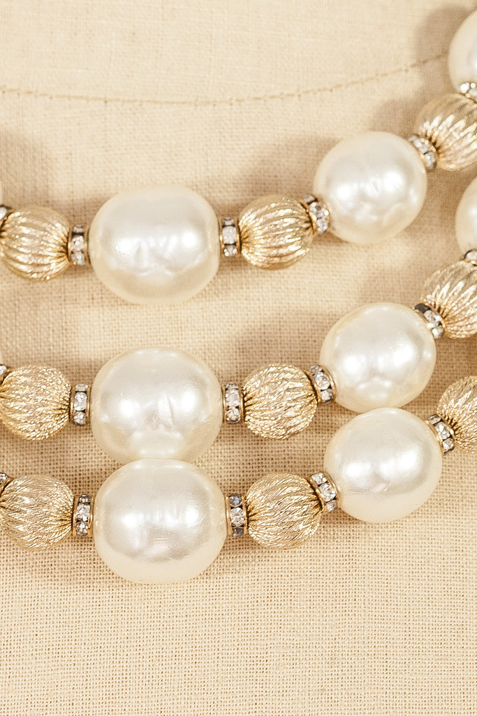 50's__Vendome__Statement Pearl Necklace – Sweet & Spark