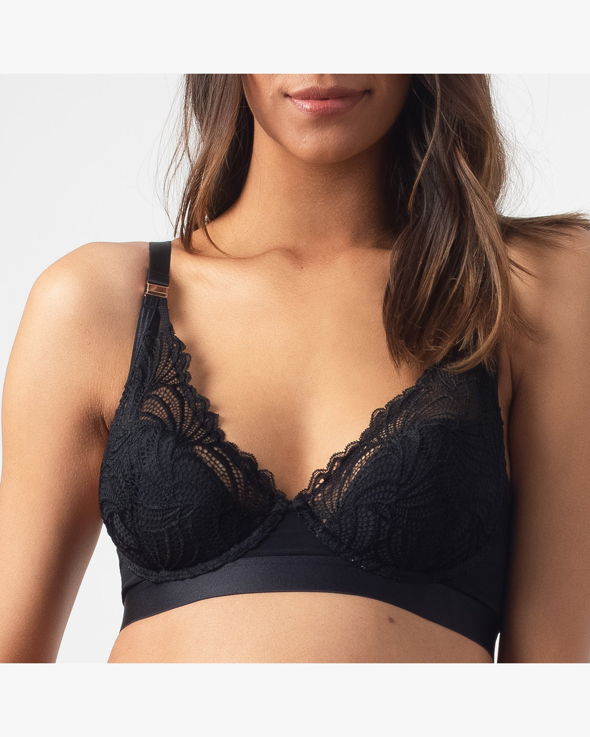 Warrior Plunge Ether Contour Nursing Bra - Flexi Underwire