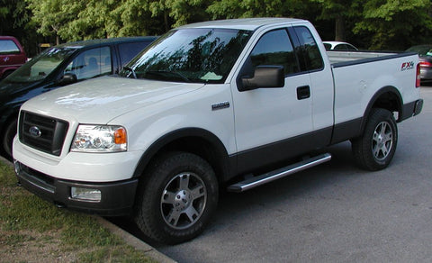 Ford F150 with replacement bumper