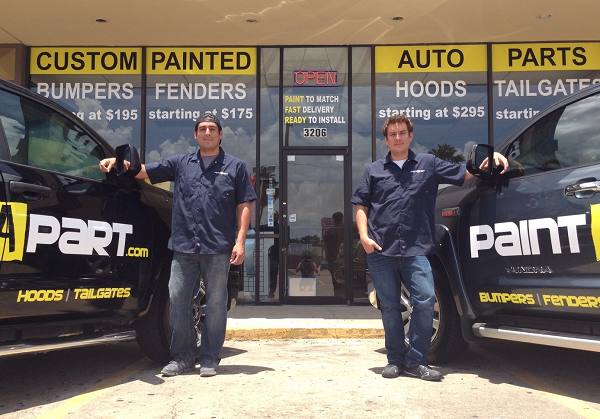 Tony and Michael Loayza, Owners of Paint A Part