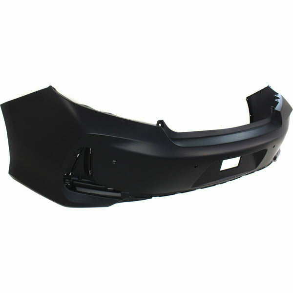 CPP Steel Black Step Bumper without Parking Aid Sensor Holes for