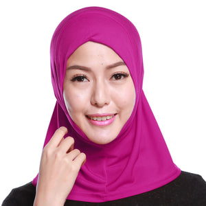 Scarfs & Scarves,Islamic Muslim Women's Hijab Scarf Solid Color Arab Neck Cover Wrap Headwear,guiro,Zeinab Fashion.