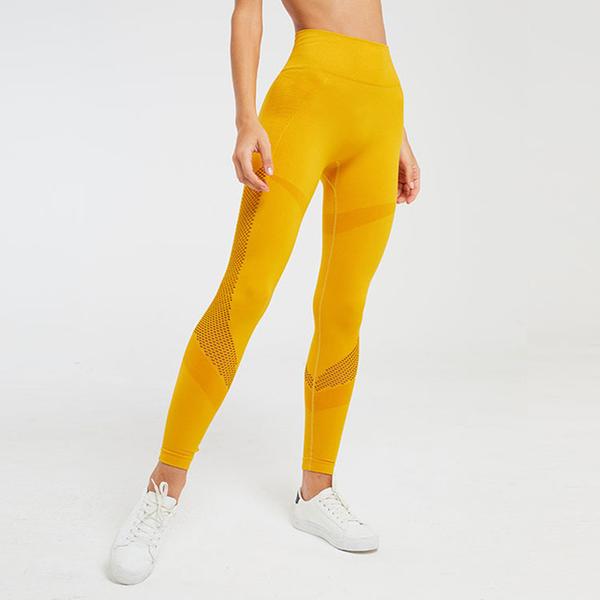 yellow yoga leggings