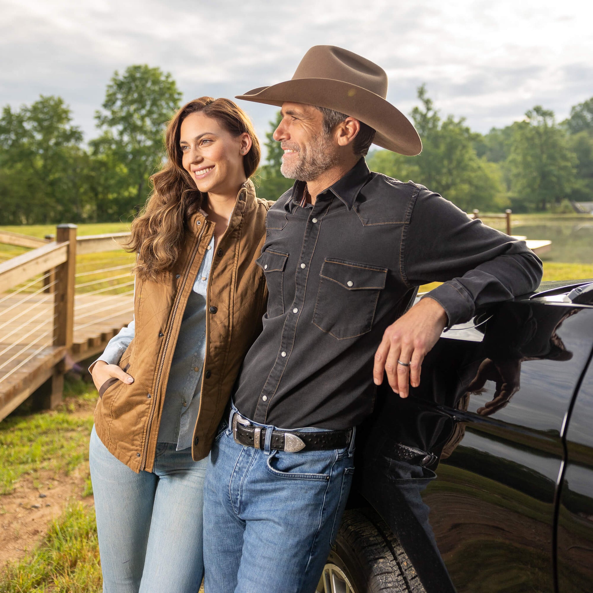 Lola Denim Western Shirt - Madison Creek Outfitters