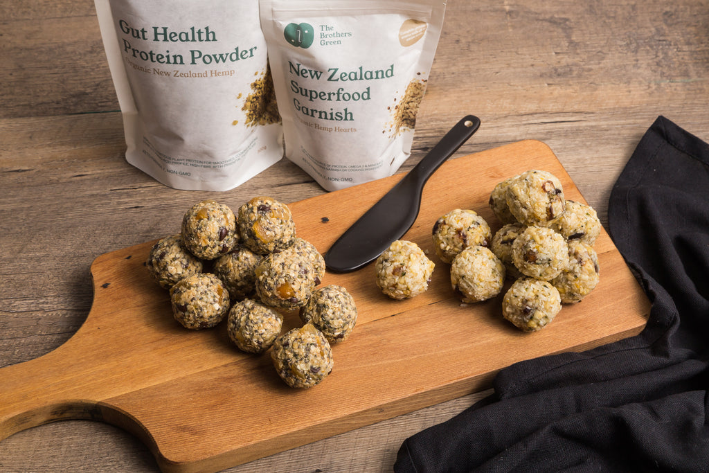 NZ Hemp Protein Hemp Seeds Energy Balls - The Brothers Green