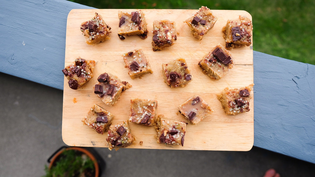 The Brothers Green NZ Hemp Food - Cookie Dough Slice Recipe