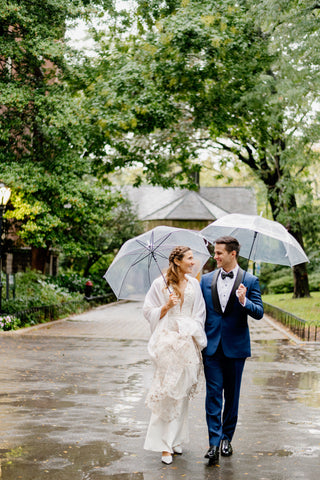 Sarah and Ben Rainy Day Wedding