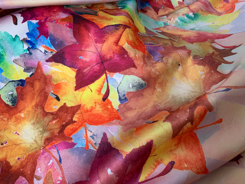 Fall Leaves Tallit by Anna Abramzon