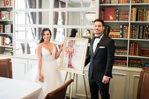 anna abramzon soul tree ketubah