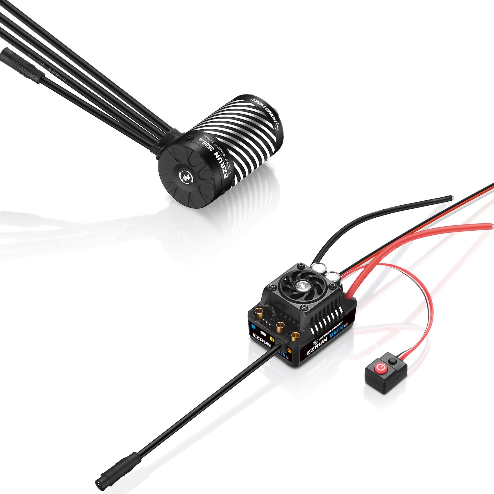 Hobbywing EZRUN COMBO-MAX10 G2-80A ESC & 3652SD-3300KV G3 Brushless Motor  for 1/10 Cars