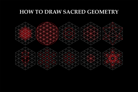 how to draw sacred geometry shapes