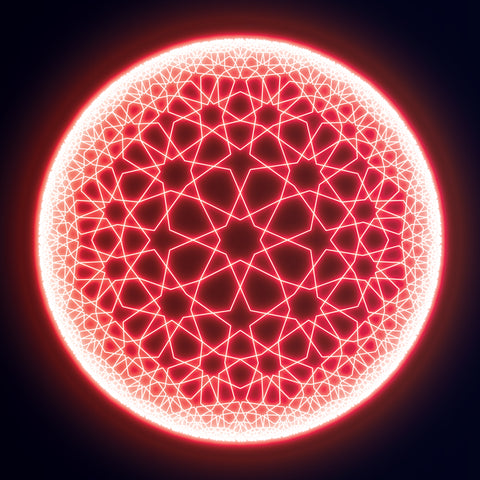 hyperbolic star pattern