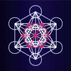 metatrons cube and hexahedron