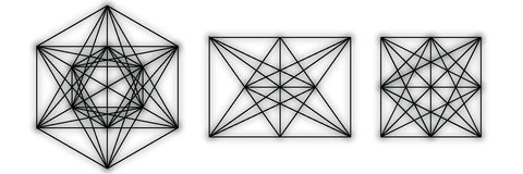 metatrons cube 3d diagram