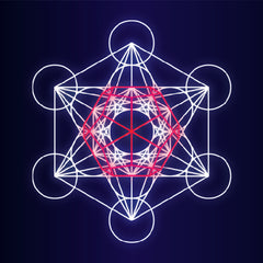 metatrons cube with dodecahedron