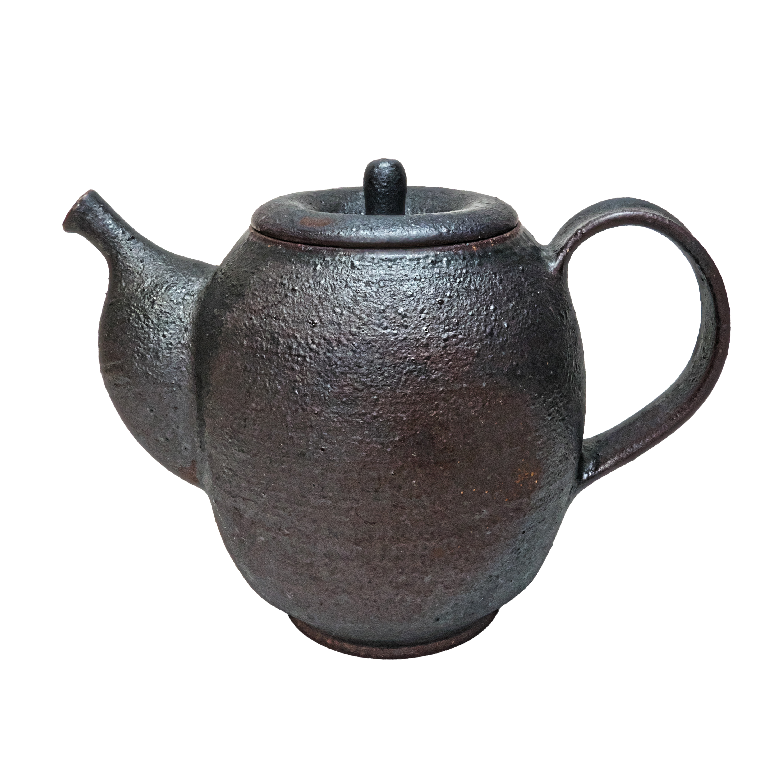 Passief straal Stout Kusatsu-yaki Black Kyusu Teapot by Kazuma Yamamoto – LILIKU TEA