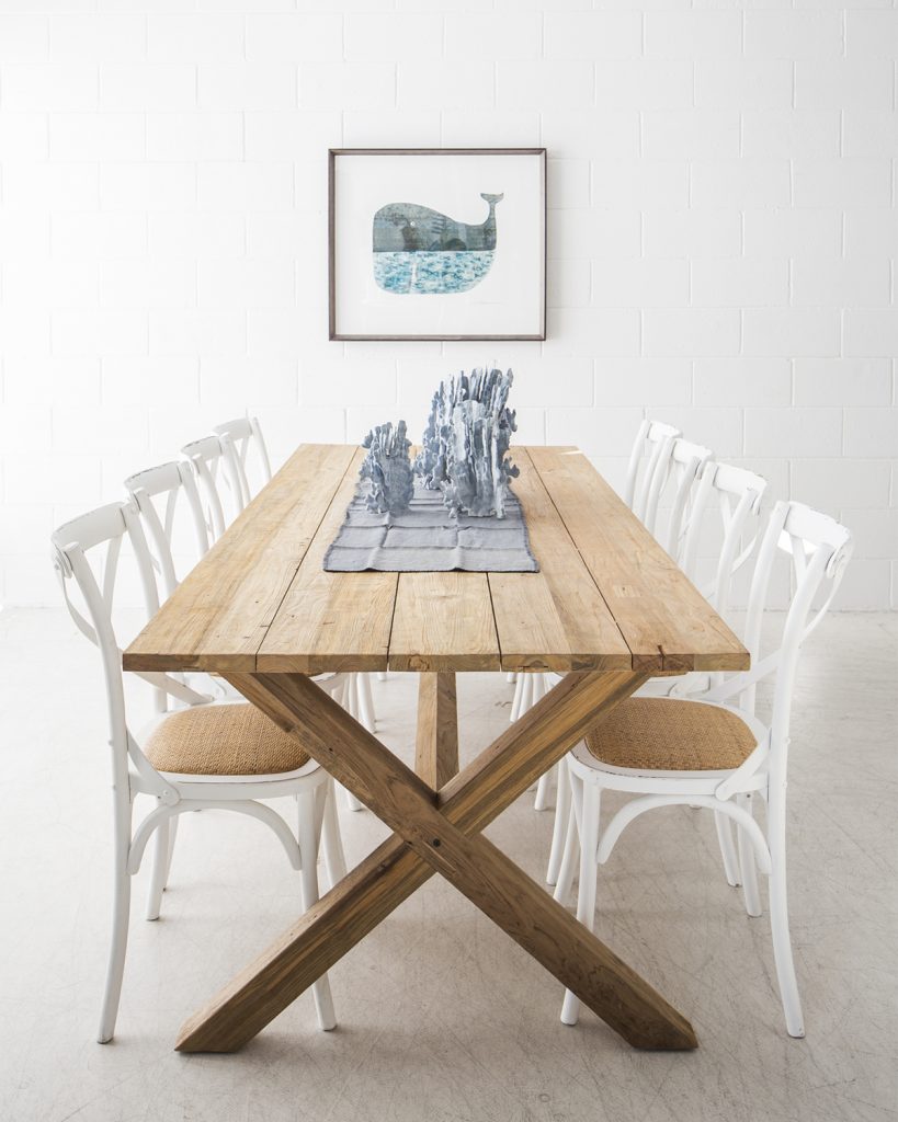 The Dining Room With The Beach Furniture