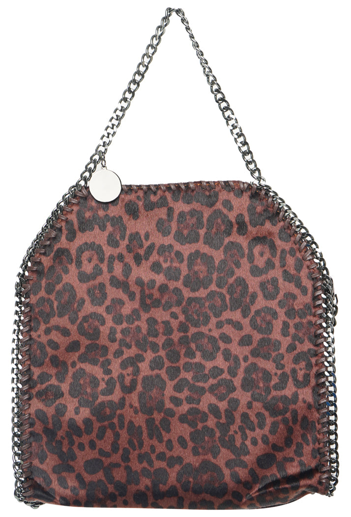 leopard chain bag