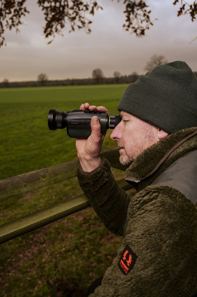 Alpen Apex 54mm Thermal Monocular Lifestyle Photo Outdoors