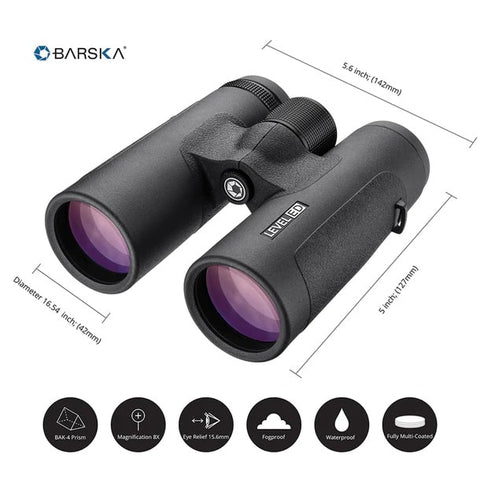 Barska 10x42mm WP Level ED Binoculars Specification