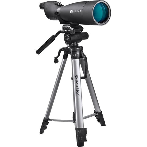 Barska 30-90x90mm WP Colorado Straight Spotting Scope Black Tripod