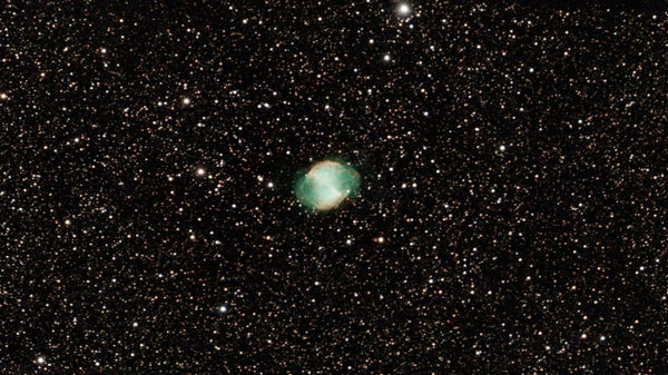 Dumbbell Nebula without the Vaonis Vespera Dual Nebula Band Filter