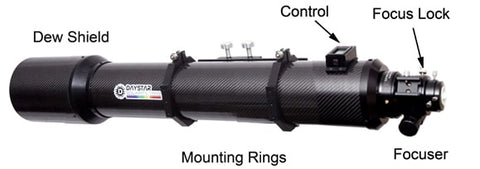 DayStar SolaREDi H-Alpha 127mm Dedicated Solar Telescope - Chromosphere Parts