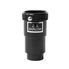 Discovery 2x Barlow Lens for Explore One Aurora II Flat Black 114mm Slow Motion AZ Mount Telescope Ultimate Bundle