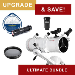 Upgrade and Save with Explore FirstLight 114mm Newtonian - Ultimate Bundle Package - with Twilight Nano Mount and Bonus Accessories