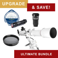 Upgrade & Save with Explore FirstLight 127mm Doublet Refractor Telescope - Ultimate Bundle Package - with Twilight I Mount & Bonus Accessories