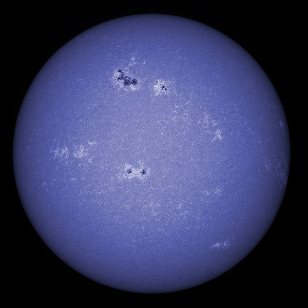 Image Captured Using the Lunt 100mm MT Triplet Refractor Telescope CAK Sun