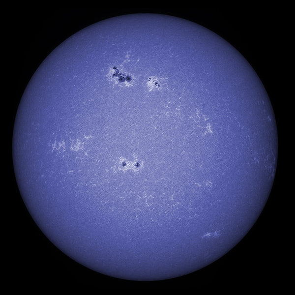 Image Captured Using the Lunt 130mm MT Triplet Refractor Telescope CAK Sun